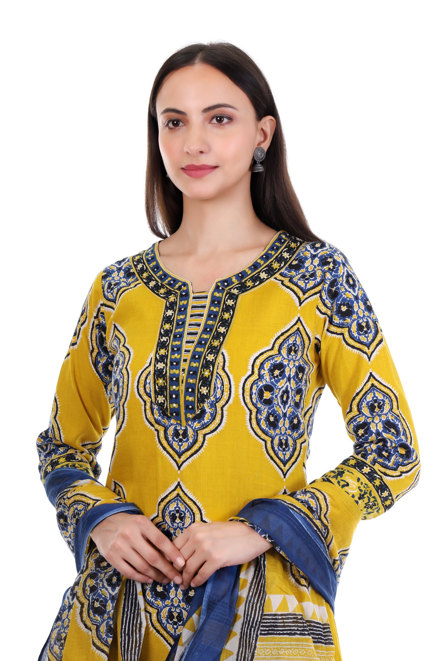 Mustard Marigold Kurti Set