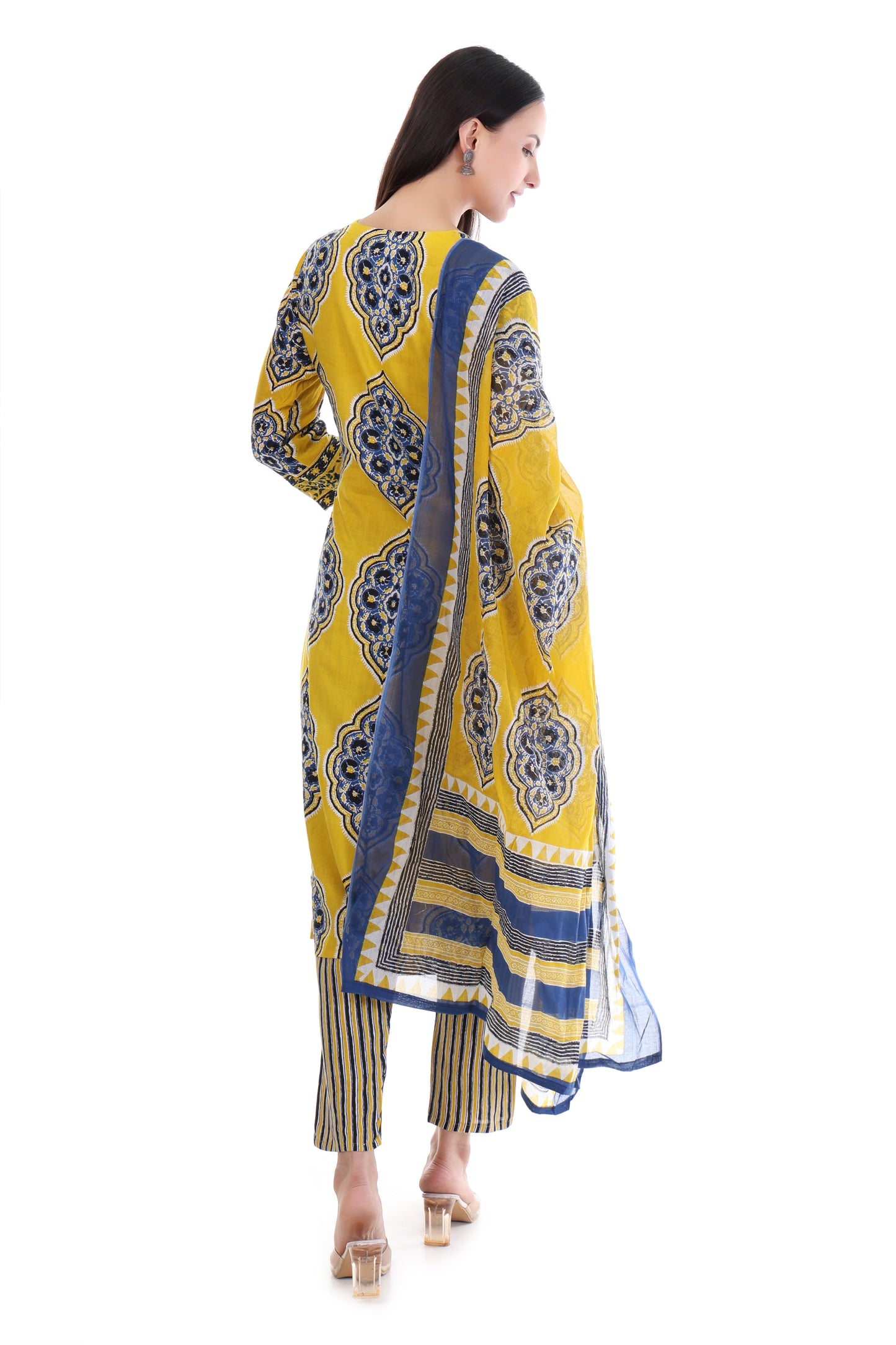 Mustard Marigold Kurti Set